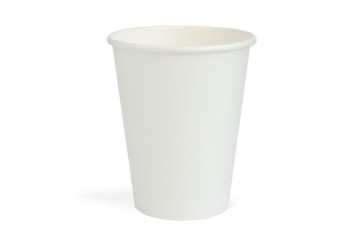 Gobelet à café blanc revêtement PLA 360ml/ 12oz