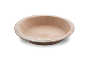 Assiette ronde en Feuilles de palmier 15 cm