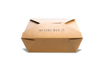 Boîte à repas petite, Kraft 1350ml