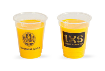 Gobelet transparent (de l’eau/boissons rafraîchissantes et vins) PLA  impression personnalisée