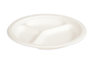 Assiette 3 compartiments ronde, 26 cm 