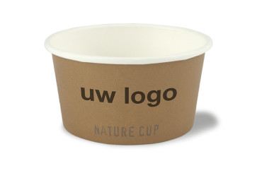 Bol (à soupe/glace) Nature revêtement PLA 12oz / 360 ml | EB