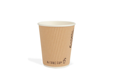 Gobelet à café, double couche, Nature 8oz / 240 ml