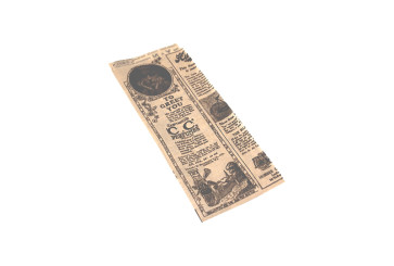Sachet hot-dog, kraft sulfurisé, TIMES 9 +3 cm (soufflet latéral) x 22 cm