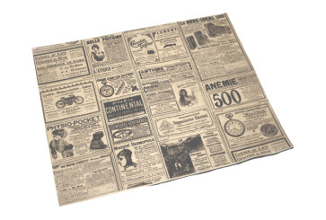 Papier kraft sulfurisé, rectangulaire, grand format, TIMES 31 x 38 cm 