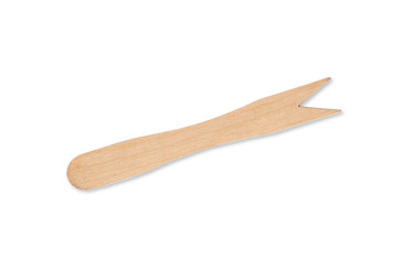 Fourchette à frites en bois, 8.5 cm (FSC®)