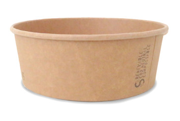 Saladier Kraft/PLA 1300ml/40oz