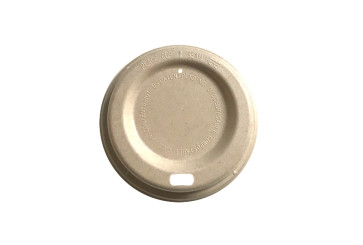Couvercle en papier brun 240ml / 8oz
