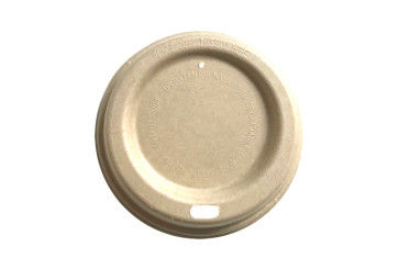Couvercle en papier brun 10-12-16oz / 300-360-450ml