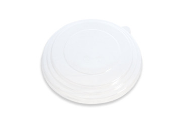Couvercle pour saladier kraft petit  - nature 15cm, RPET