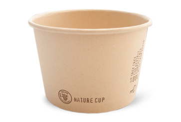 Bol à soupe / Coupe à glace, revêtement PLA  8 oz (240ml)