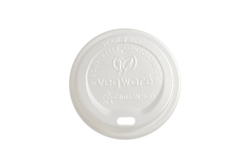 Couvercle (CPLA) blanc pour tasse nature sans arbre 7oz/ 210ml