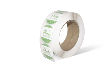 Sticker compostable