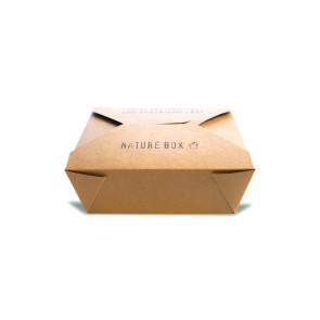 Boîte à repas petite, Kraft 1350ml