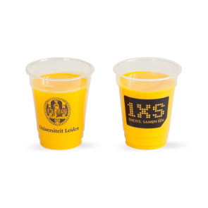 Gobelet transparent (de l’eau/boissons rafraîchissantes et vins) PLA  impression personnalisée
