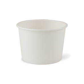 Bol à soupe / Coupe à glace, revêtement PLA 16 oz (450ml)