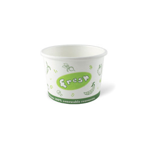 Bol à soupe avec revêtement  PLA  8 oz (240ml)