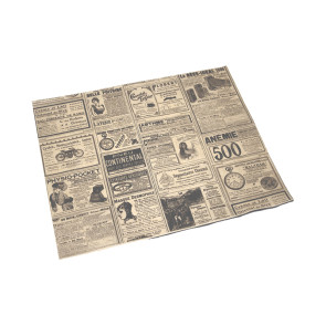 Papier kraft sulfurisé, rectangulaire, grand format, TIMES 31 x 38 cm 