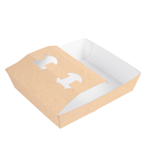 Plateau repas, rectangulaire, pour 2 tasses, PREMIUM