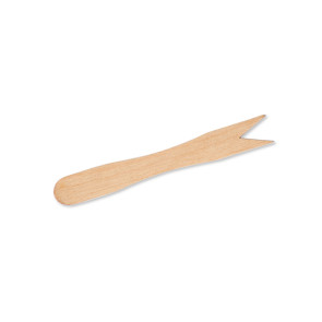 Fourchette à frites en bois, 8.5 cm (FSC®)
