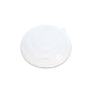 Couvercle pour saladier kraft petit  - nature 15cm, RPET