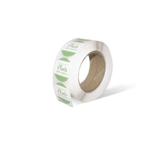 Sticker compostable