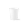 Gobelet à café blanc revêtement PLA 210ml/ 7oz