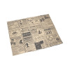 Papier kraft sulfurisé, rectangulaire, grand format, TIMES 31 x 38 cm 